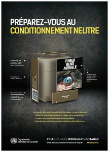 Info-tabac 114 - affiche emballage neutre OMS