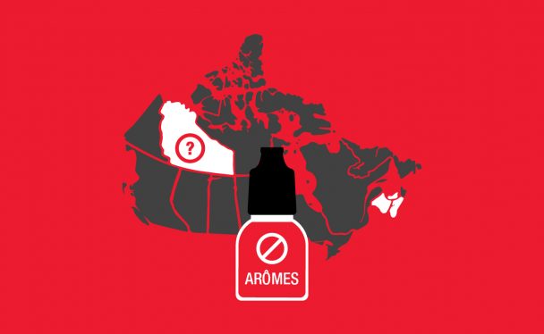 Territoires du Nord-Ouest interdiction des arômes de vapotage, interdiction des arômes de vapotage provinces Canada