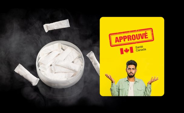 Santé Canada approuve les sachets de nicotine comme thérapie de remplacement de la nicotine