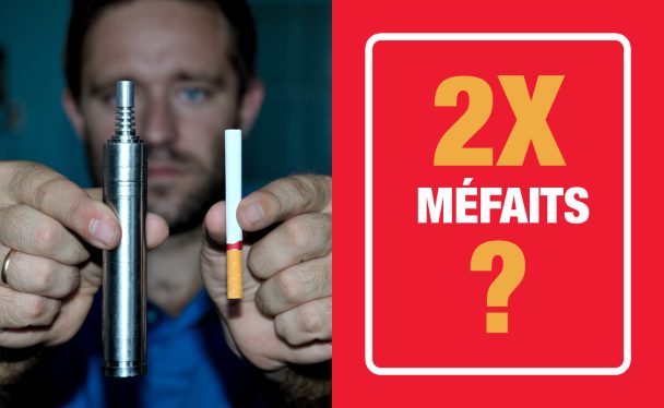 Le double usage des cigarettes et des produits de vapotage double-t-il les méfaits?